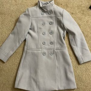 Girls Gray  Pea Coat  sSize M(7-8)